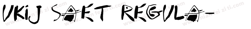 UKIJ Saet Regula字体转换